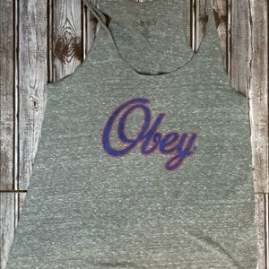 Women’s Obey Gray Tanktop
